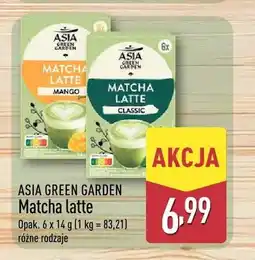 ALDI Matcha latte ASIA GREEN GARDEN Classic 6-pak oferta