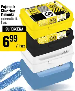 Polomarket Minionki pojemnik Click-box oferta