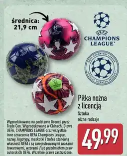 ALDI Piłka nożna z licencją UEFA Champions League oferta