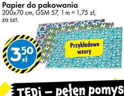 Tedi TEDi papier do pakowania oferta