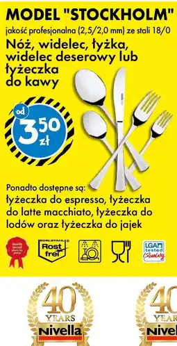 Tedi Nivella Stockholm sztućce oferta