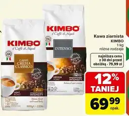 Carrefour Kawa ziarnista KIMBO oferta