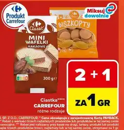 Carrefour Ciastka CARREFOUR oferta