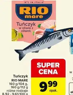 Carrefour Tuńczyk RIO MARE oferta