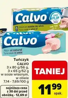 Carrefour Tuńczyk CALVO oferta