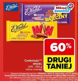 Carrefour Czekolada WEDEL oferta