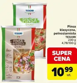 Carrefour Pinsa klasyczna, pełnoziarnista TESORI oferta