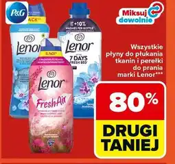 Carrefour Wszystkie płyny do płukania tkanin i perełki do prania marki Lenor oferta