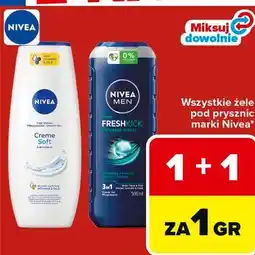 Carrefour Wszystkie żele pod prysznic marki Nivea oferta