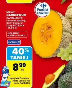 Carrefour Melon CANTALOUPE oferta