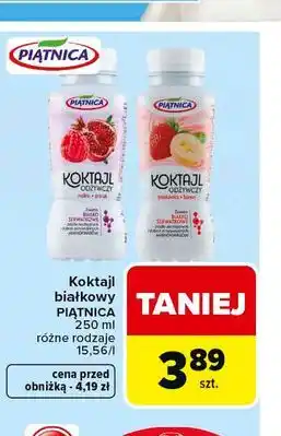 Carrefour Koktajl białkowy PIĄTNICA oferta