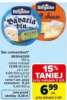 Carrefour Ser camembert BERGADER oferta