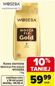 Carrefour Kawa ziarnista MOCCA FIX GOLD WOSEBA oferta