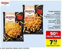 Carrefour Frytki mrożone HORTEX 750 g, różne rodzaje oferta
