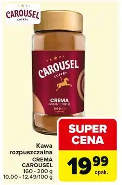 Carrefour Kawa rozpuszczalna CREMA CAROUSEL oferta