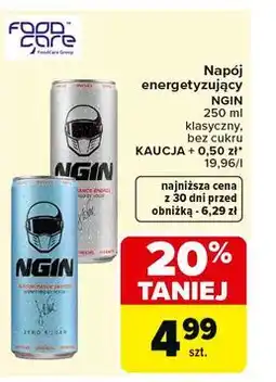 Carrefour Napój energetyzujący NGIN oferta