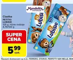 Carrefour Ciastka PETITKI LUBISIE oferta