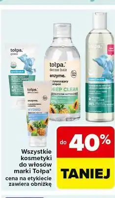 Carrefour Wszystkie kosmetyki do włosów marki Tołpa oferta