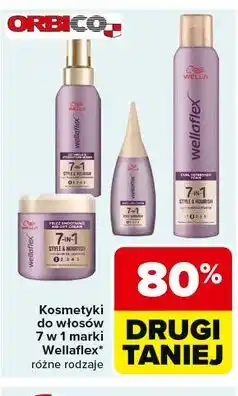 Carrefour Kosmetyki do włosów 7 w 1 marki Wellaflex oferta