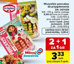 Carrefour Wszystkie pancakes do przygotowania DR. OETKER oferta