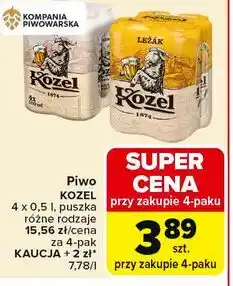 Carrefour Piwo KOZEL oferta
