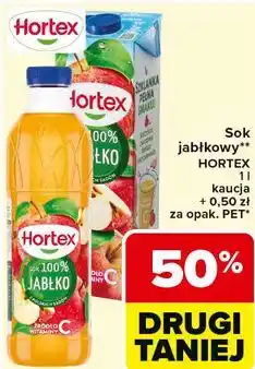 Carrefour Sok jabłkowy HORTEX oferta