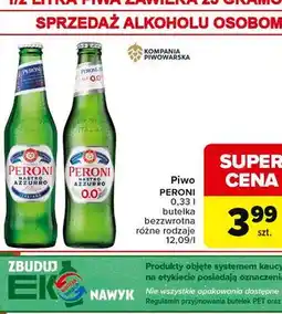 Carrefour Piwo PERONI oferta