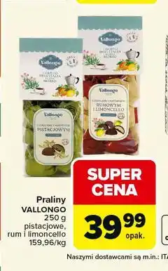 Carrefour Praliny VALLONGO oferta