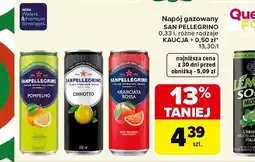 Carrefour Napój gazowany SAN PELLEGRINO oferta