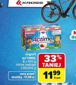 Carrefour Jogurt ACTIMEL oferta