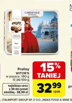 Carrefour Praliny WITOR'S oferta