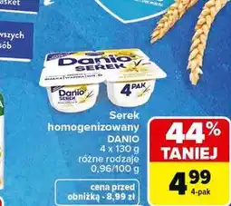 Carrefour Serek homogenizowany DANIO oferta