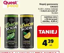 Carrefour Napój gazowany CRODO oferta