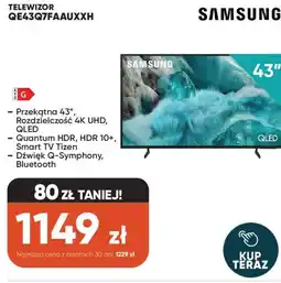 Max Elektro Samsung Telewizor QE43Q7FAAUXXH oferta
