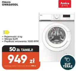 Max Elektro Amica Pralka GWAS610DL oferta