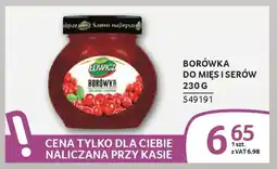 Selgros Borówka do mięs i serów oferta