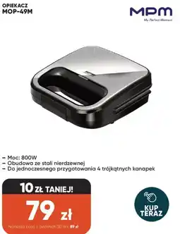 Max Elektro MPM Opiekacz MOP-49M oferta