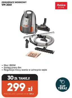 Max Elektro Amica Odkurzacz workowy vm 2061 oferta