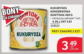 Selgros Kukurydza konserwowa dawtona oferta