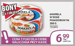 Selgros Makrela w sosie pomidorowym oferta