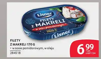 Selgros Filety z makreli oferta