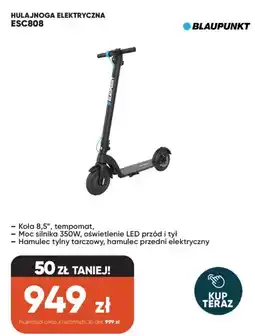 Max Elektro Blaupunkt Hulajnoga elektryczna ESC808 oferta