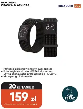 Maxcom Pay Opaska płatnicza