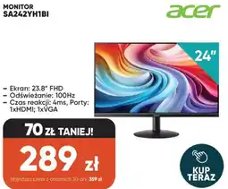 Max Elektro Acer Monitor SA242YH1BI oferta
