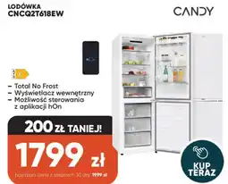 Max Elektro Candy Lodówka CNCQ2T618EW oferta