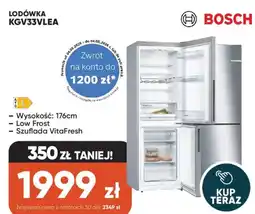 Max Elektro Bosch Lodówka KGV33VLEA oferta