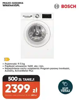 Max Elektro Bosch Pralko-suszarka WNA144VSPL oferta