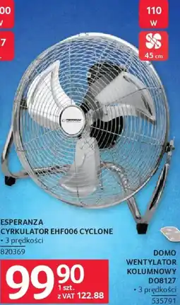 Selgros Esperanza Cyrkulator EHF006 Cyclone oferta