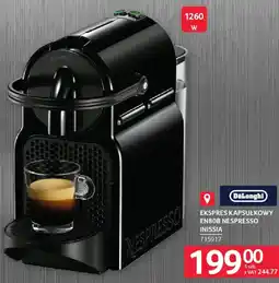 Selgros DeLonghi Ekspres kapsułkowy Nespresso Inissia oferta