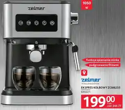 Selgros Zelmer Ekspres kolbowy ZCM6255 oferta
